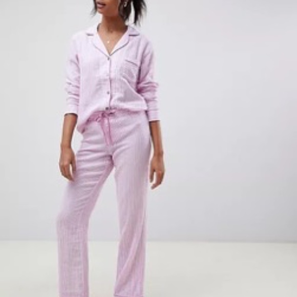 UGG Pink Striped Pajama Set - Picture 2 of 7